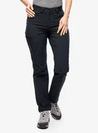 Odzież trekkingowa damska - Spodnie turystyczne damskie Salomon Wayfarer Pants - deep black/black - miniaturka - grafika 1