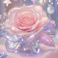 Inne - TEMU Mosaikowa rzemieślnicza z kryształowymi diamentami w unikalnych kształtach, odpowiednia dla początkujących, zawierająca piękną 5D DIY Crystal - miniaturka - grafika 1