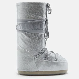 Damskie Buty zimowe MOON BOOT MOON BOOT ICON GLITTER 14028500002 – Srebrny - Kozaki damskie - miniaturka - grafika 1