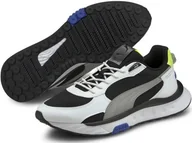 Sneakersy damskie - Buty damskie sportowe Puma Rider JTS r.41 Wygodne Lekkie Czarne Sneakersy - miniaturka - grafika 1