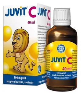 Hasco-Lek Juvit C 40 ml - Witaminy i minerały Hasco-Lek Juvit C 40 ml - Witaminy i minerały - miniaturka - grafika 1