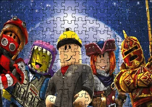Puzzle Układanka 70 el : Roblox + Woreczek Z Nadrukiem - Puzzle - miniaturka - grafika 1