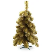 Choinki - Choinka sztuczna Kajtuś 90 cm złoty - miniaturka - grafika 1