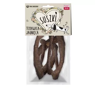 Paka Zwierzaka SUSZKI Tchawica jagnięca 100g przysmak dla psów 100 g - Przysmaki dla psów - miniaturka - grafika 1