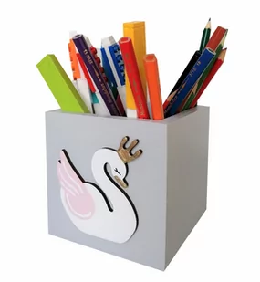 Pojemnik na kredki dla dziecka - Przyborniki na biurko - miniaturka - grafika 1