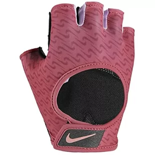 Nike Rękawiczki damskie Gym Ultimate N0002555-634, różowe, S EU - Rękawiczki - miniaturka - grafika 1