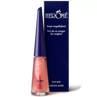 Herome Bye Bite preparat przeciw obgryzaniu paznokci 10ml - Odżywki do paznokci - miniaturka - grafika 1