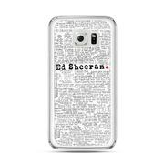 Etui i futerały do telefonów - Etui, Samsung Galaxy S7, Ed Sheeran białe poziome - miniaturka - grafika 1