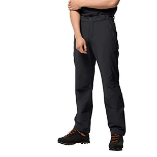 Jack Wolfskin Spodnie ACTIVATE THERMIC PANTS MEN black - 58 - Spodnie męskie - miniaturka - grafika 1