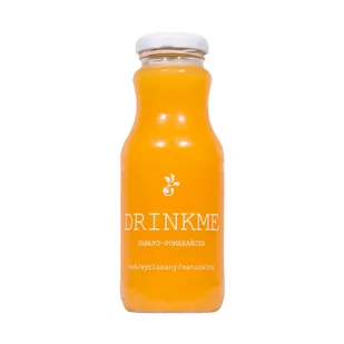 Naturalny sok wyciskany jabłko-pomarańcza DRINKME 250 ml Sadvit - Soki i napoje niegazowane - miniaturka - grafika 1