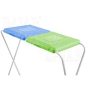 Worki na śmieci - Stojak na worki na śmieci 2-komorowy niebiesko-zielony - miniaturka - grafika 1