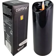 Świece - ŚWIECZKA LED WKŁAD DO ZNICZA ZNICZY RUCHOMY PŁOMIEŃ NA BATERIE ŚWIECA 15cm - miniaturka - grafika 1