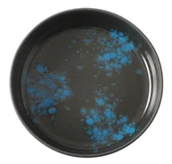 Talerze - Fine Dine TALERZ Z WYSOKIM RANTEM FLORA 27 PORCELANA EARTH COLOURS CZARNY - miniaturka - grafika 1