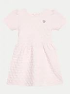 Sukienki i spódniczki dla dziewczynek - Guess Sukienka elegancka K4YK08 KCBX0 Różowy Regular Fit - miniaturka - grafika 1