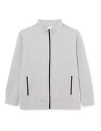 Bluzy męskie - s.Oliver Bluza męska, szary, 4XL - miniaturka - grafika 1