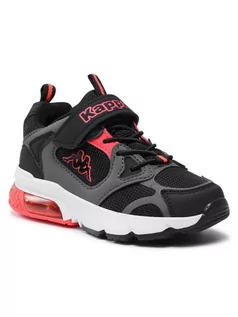 Buty dla dziewczynek - Kappa Sneakersy Yero K 260891K Czarny - grafika 1