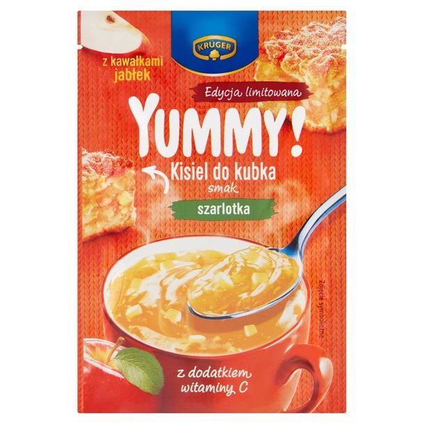 Krüger Yummy! Kisiel do kubka smak szarlotka 30 g
