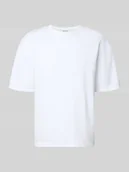 Koszulki męskie - T-shirt o pudełkowym kroju z mieszanki bawełny model ‘CASPIAN AIRFLEX BOXY’ - miniaturka - grafika 1