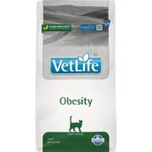 Sucha karma dla kotów - FARMINA FARMINA Vet life obesity cat 2 kg - miniaturka - grafika 1