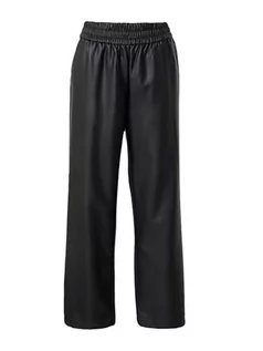 Spodnie damskie - ONLY Damskie spodnie powlekane, czarny, L x 32L - grafika 1