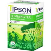 Herbata - Tipson SLIMMING TEA herbata ziołowa DZIKA RÓŻA ROZMARYN CYNAMON saszetki - 20 x 1,5 g - miniaturka - grafika 1