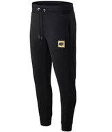 Spodnie męskie - Spodnie EXTREME HOBBY jogger LOGO czarne-XXL - miniaturka - grafika 1