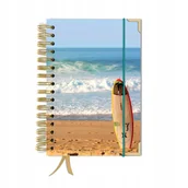 Notesy i bloczki - Notes w linie zeszyt A5 pamiętnik notatnik planer - miniaturka - grafika 1