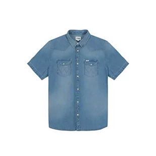 Wrangler Męska koszula westernowa, Dusky Cloud, rozm. XL, Dusky Cloud, XL - Koszule męskie - miniaturka - grafika 1