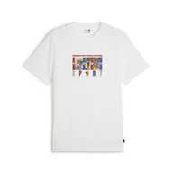 Koszulki męskie - PUMA KOSZULKA GRAPHICS SPORT 62541802 r S - miniaturka - grafika 1