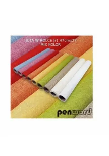POLSIRHURT Juta w rolce Jr1 mix kolorów 47cm - Zabawki kreatywne - miniaturka - grafika 1