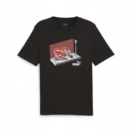 Koszulki męskie - PUMA KOSZULKA GRAPHICS SNEAKER BOX 68017501 r L - miniaturka - grafika 1