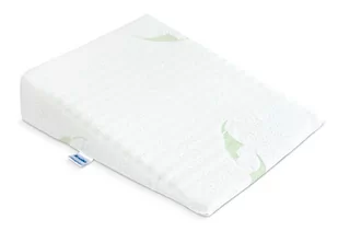 Sensillo Poduszka Klin do Wózka Luxe Aloe Vera 38x30 - Kołdry i poduszki dla dzieci - miniaturka - grafika 1