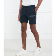 Spodenki męskie - Tommy Hilfiger Szorty HILFIGER CURVE LOGO SWEATSHORT | Regular Fit - miniaturka - grafika 1
