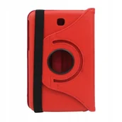 Etui do tabletów - Etui Obudowa Pokrowiec Case do Samsung P3200 P3210 ROTATE czerwone - miniaturka - grafika 1
