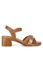 Sandały damskie - Lasocki Sandały RST-3248-05 Brązowy - miniaturka - grafika 1