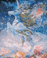 Malowanie po numerach - Malowanie po numerach Magiczny jednorożec - miniaturka - grafika 1