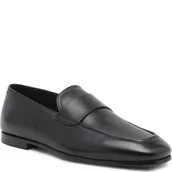 Półbuty męskie - BOSS BLACK Skórzane loafersy Exor vply - miniaturka - grafika 1