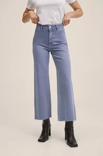 Spodnie damskie - Mango jeansy Catherin damskie high waist - grafika 1