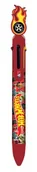 Długopisy - Długopis wielokolorowy Hot Wheels Fire Wheel 6 kolorów - miniaturka - grafika 1