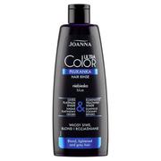 Farby do włosów i szampony koloryzujące - Joanna Ultra Color Płukanka niebieska 150 ml - miniaturka - grafika 1