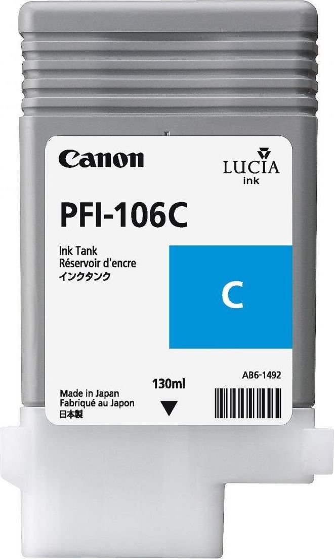 Tusz Canon Tusz PFI-106 Cyan 351201602