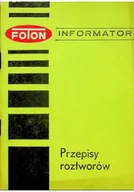 Chemia - Przepisy roztworów - miniaturka - grafika 1