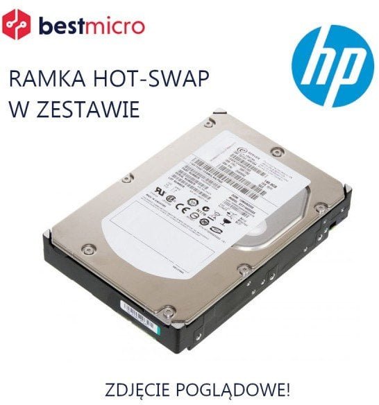 HPE 12TB 7.2K LFF 6G SATA LP He 512e DS HDD - 881787-B21 - Refabrykowany