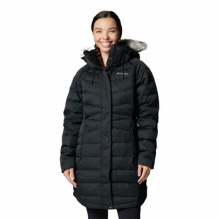 Damska kurtka Columbia Belle Isle II Mid Down Jacket black - S - Kurtki damskie - miniaturka - grafika 1