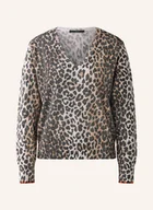 Moda i Uroda OUTLET - Oui Sweter Z Błyszczącą Przędzą braun - miniaturka - grafika 1