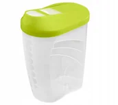 Pojemniki kuchenne - Branq Dozownik Easy Way 1,5l 8124 Zielony BRA000013 - miniaturka - grafika 1