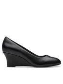 Półbuty damskie - Clarks Półbuty Olivette Pearl 26180043 Czarny - miniaturka - grafika 1