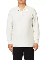 Koszulki męskie - G-STAR RAW Koszulka męska Lightweight Astro Half Zip Sweater, Wielokolorowy (Whitebait Htr D20383-c887-6030), XXL - miniaturka - grafika 1