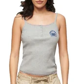 Koszulki i topy damskie - Athletic Essentials - Damski Top na Ramiączkach - miniaturka - grafika 1