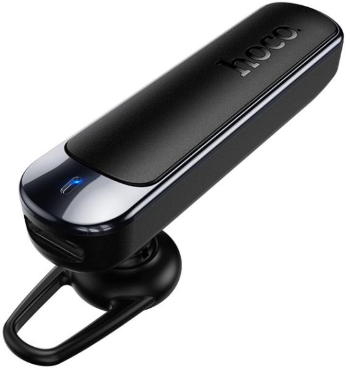Hoco Słuchawka bezprzewodowa mono ENC, BT 6.0, 130mAh E201 czarna